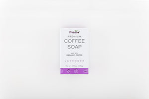 Lavender - Premium Coffee Soap Bar Violet Sycamore