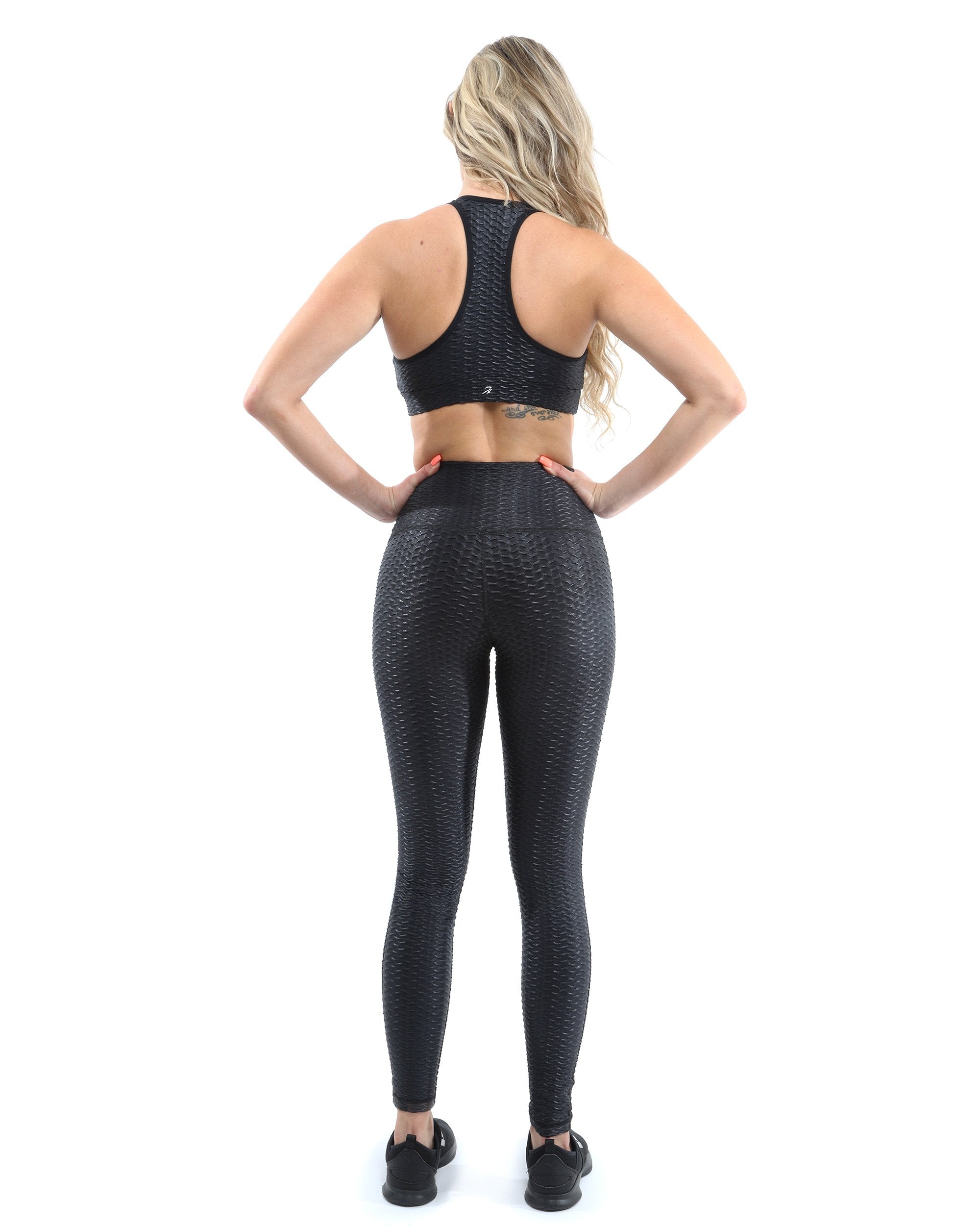 Genova Activewear Leggings - Black [MADE IN ITALY]