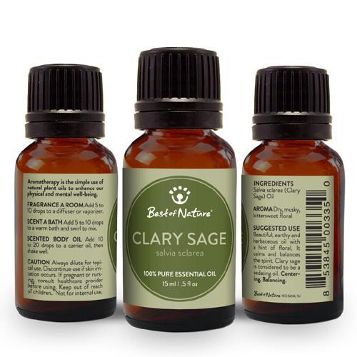 Clary Sage Essential Oil Purple Missy