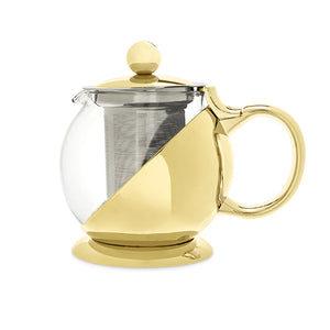 Shelby™ Gold Wrapped Teapot & Infuser by Pinky Up®