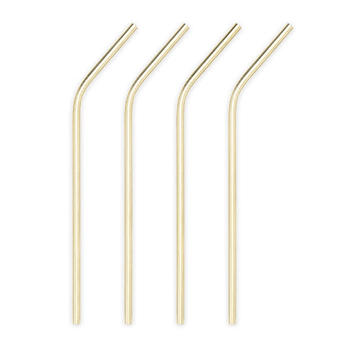 Belmont™ Gold Cocktail Straws by Viski Lavender Shadow