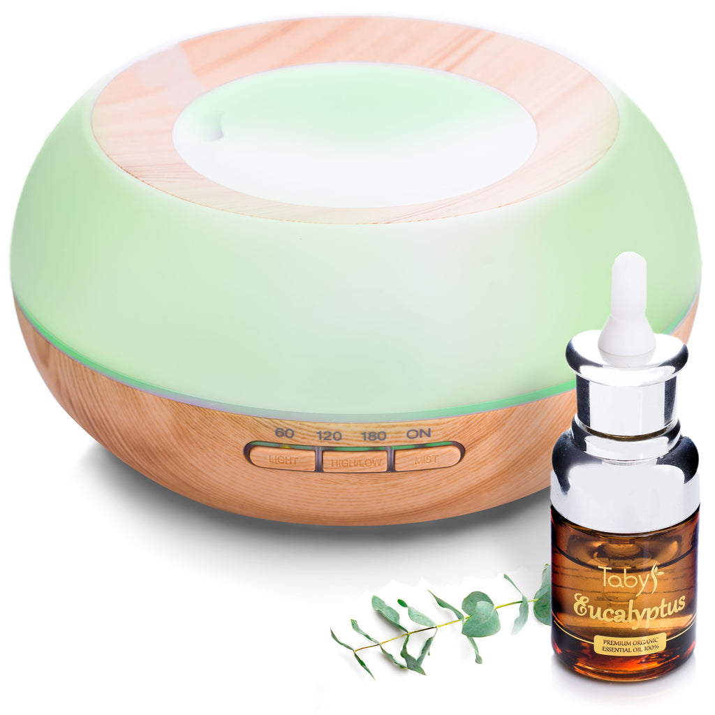 Aroma Diffuser with Eucalyptus Essential Oil Magenta Misty