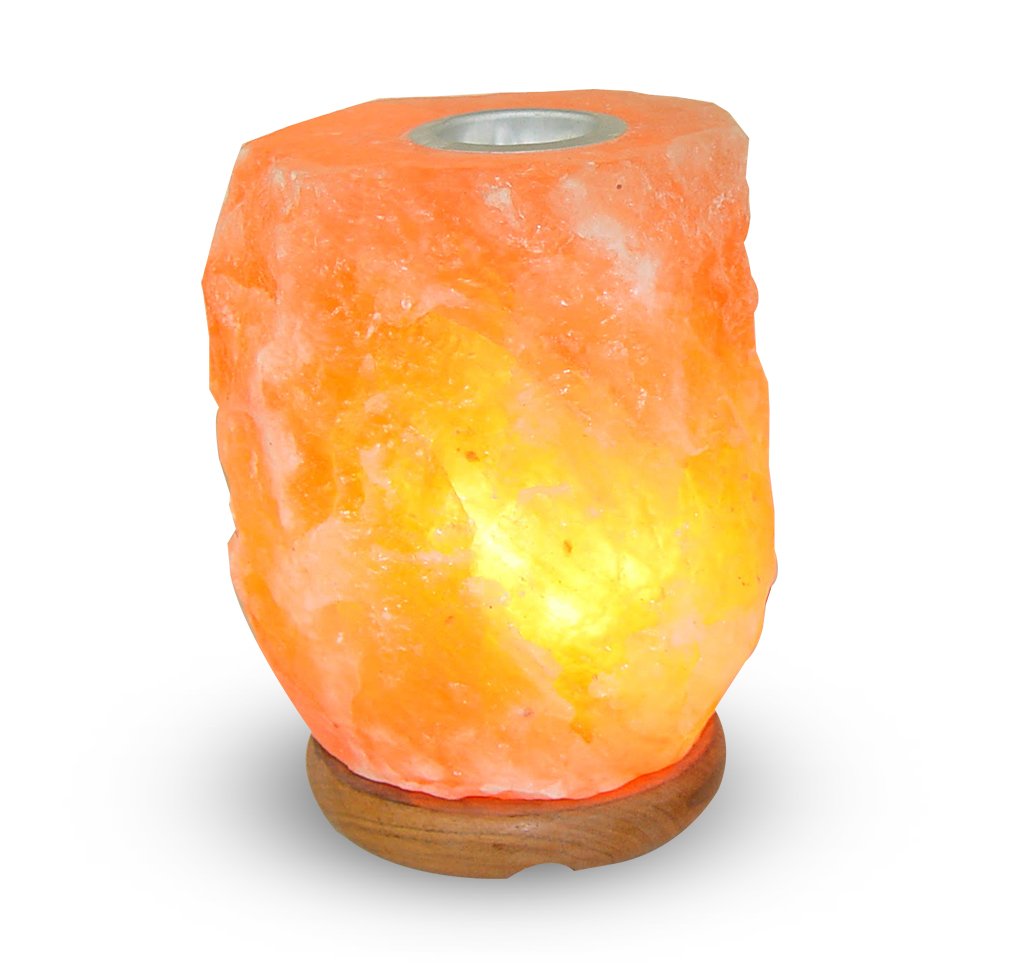 Himalayan Natural Aroma Rock Salt Lamp with Small Litte Dipper