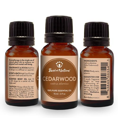 Cedarwood Atlas Essential Oil Purple Missy