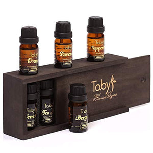 Aromatherapy Essential Oil Set - Bergamot, Lavender, Tea Tree, Magenta Misty