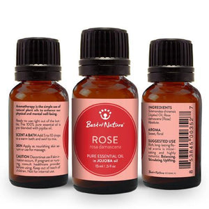 Rose Absolute Essential Oil blended with Jojoba Purple Missy