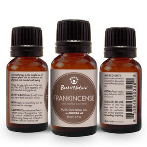 Frankincense Olibanum Essential Oil blended with Jojoba Oil happy being well 