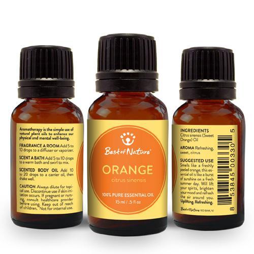 Sweet Orange Essential Oil happy being well 