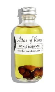 Attar of Roses Bath & Body Oil