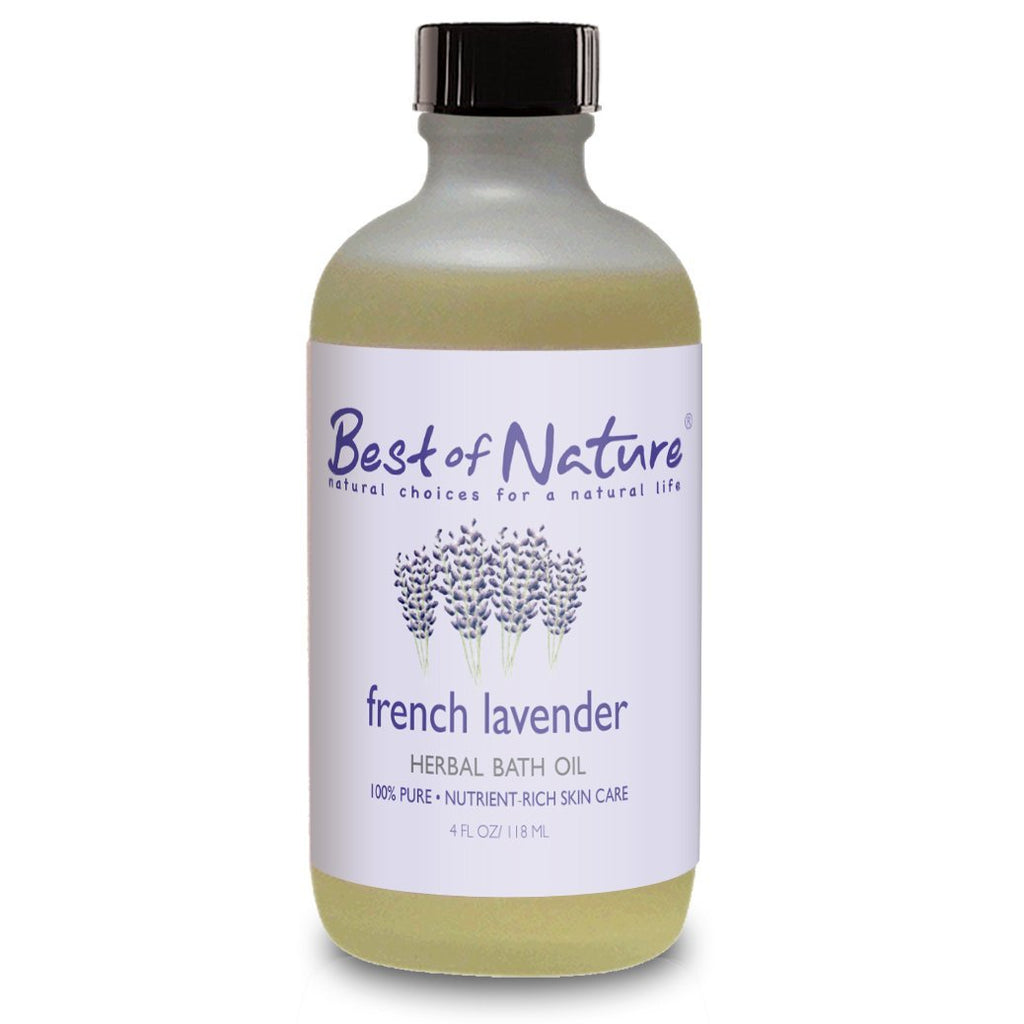 French Lavender Herbal Bath Oil Purple Missy
