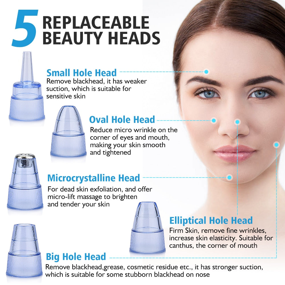 Face Clean Pore Vacuum Blackhead Remover Skin Care
