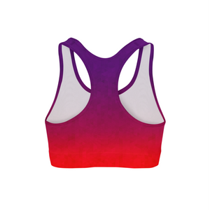 Stained Triangles Sports Bra