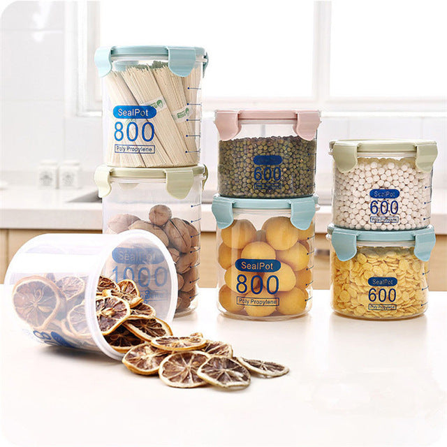 Transparent Sealing Nuts Seeds Storage container