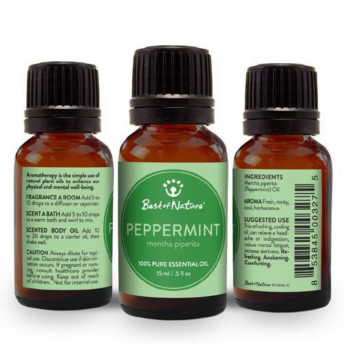 Peppermint Essential Oil Purple Missy