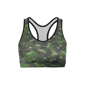 Army Hex Camo Sports Bra