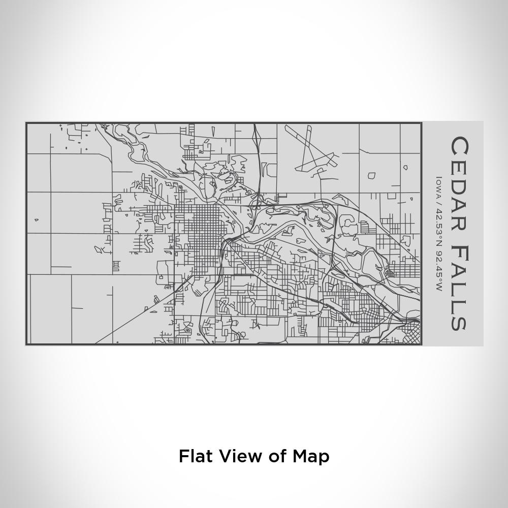 Cedar Falls - Iowa Map Insulated Bottle