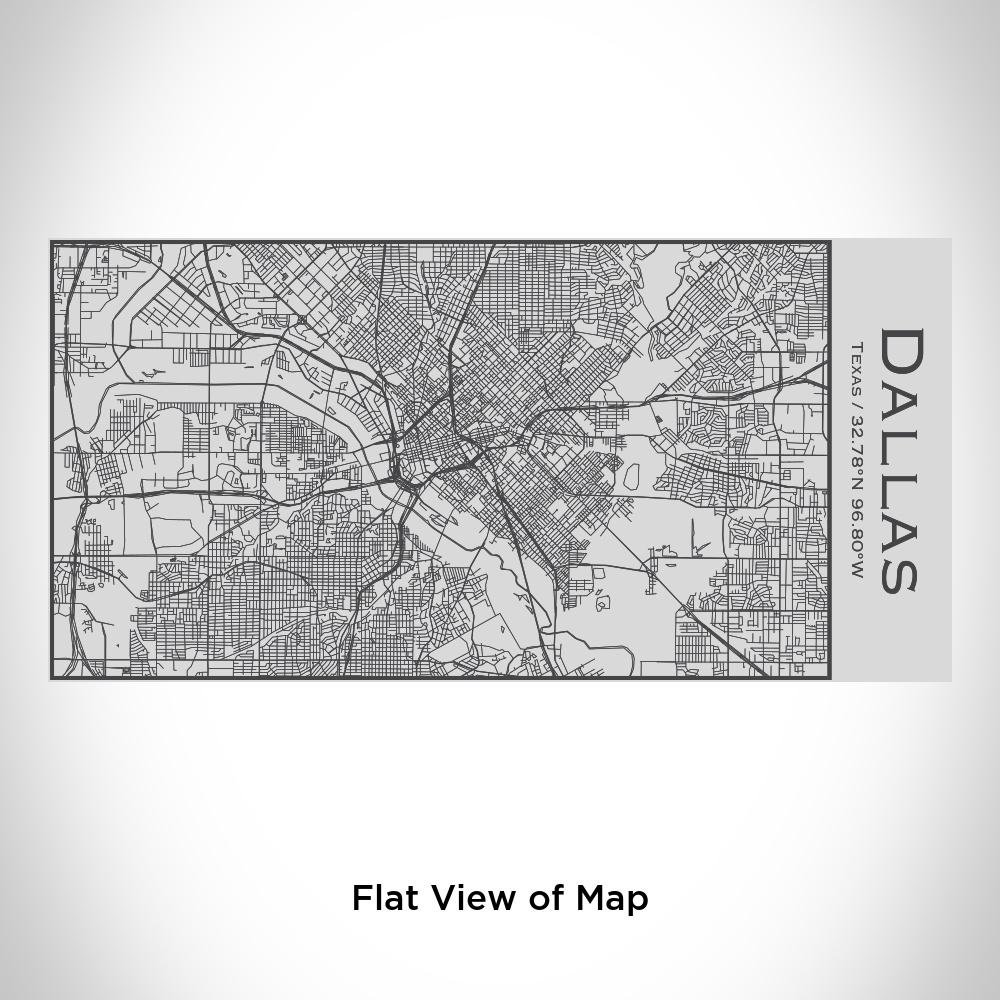 Dallas - Texas Map Insulated Bottle