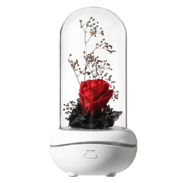 Wireless Aromatherapy Flower Diffuser with 7 Color Lights