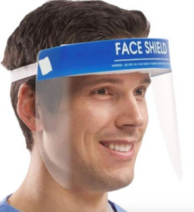 High Visibility Protective Face Shield