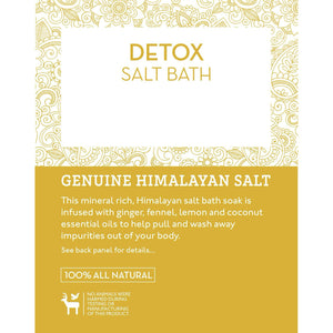 Salt Skill - Natural Himalayan Soaking Bath Salts Detox 32 OZ