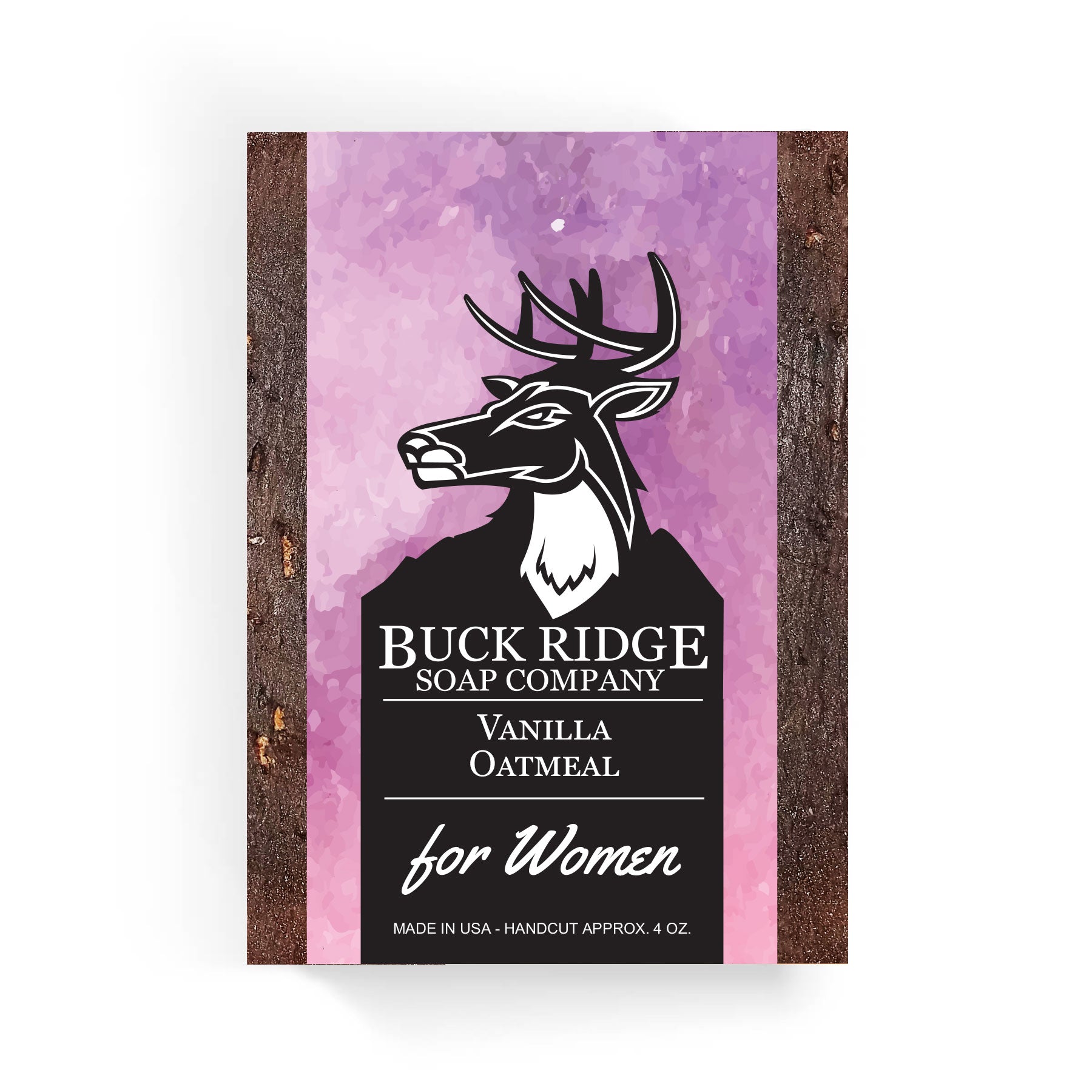 Vanilla Oatmeal Handmade Soap Black Oliver
