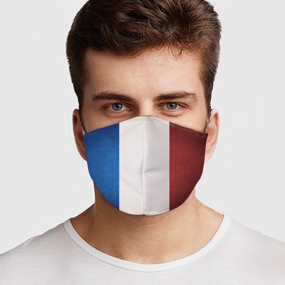 French Flag Face Cover