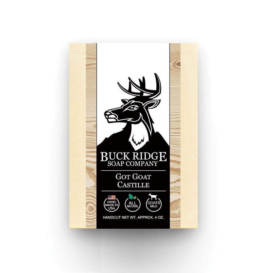 Got Goat Castille Men's Handmade Soap Black Oliver