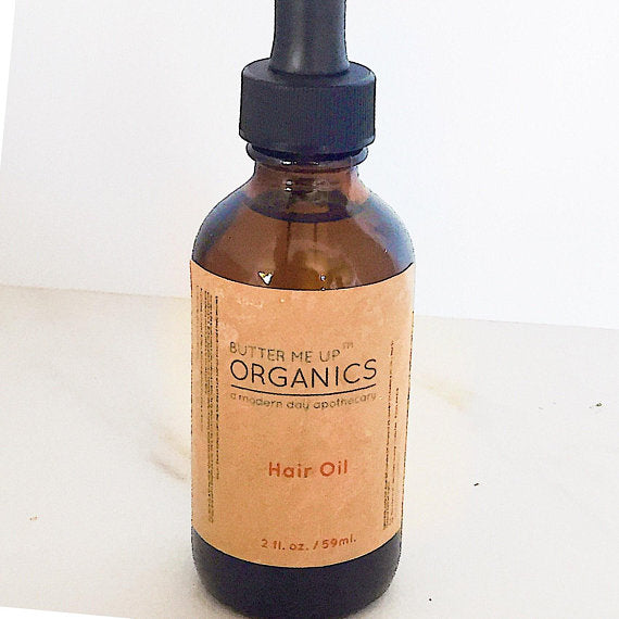 Organic Hair Oil Repair Healthy Hair White Smokey