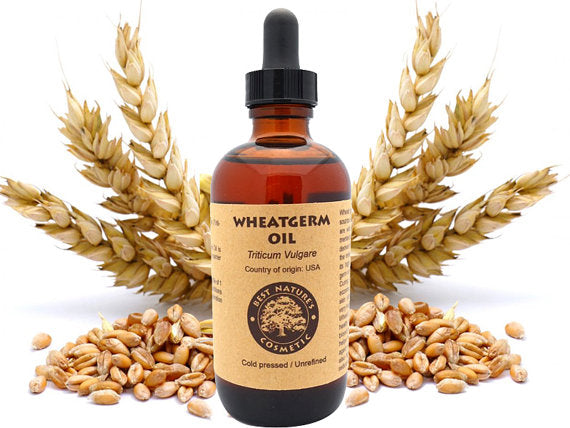 100% Pure, Wheat Germ Oil for dry, mature, sun Yellow Poppy