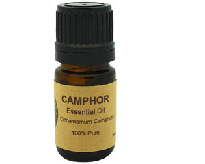 Camphor Essential Oil 5ml, 10ml or 15 ml Yellow Poppy