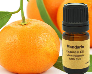 Mandarin Essential Oil 5ml, 10 ml or 15 ml Yellow Poppy