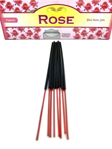 Rose Incense Sticks (Pack of 8 sticks) Teal Lily