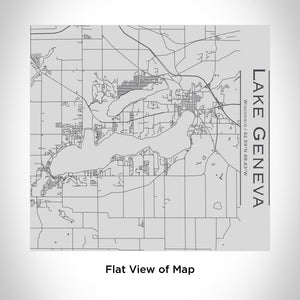 Lake Geneva - Wisconsin Map Tumbler