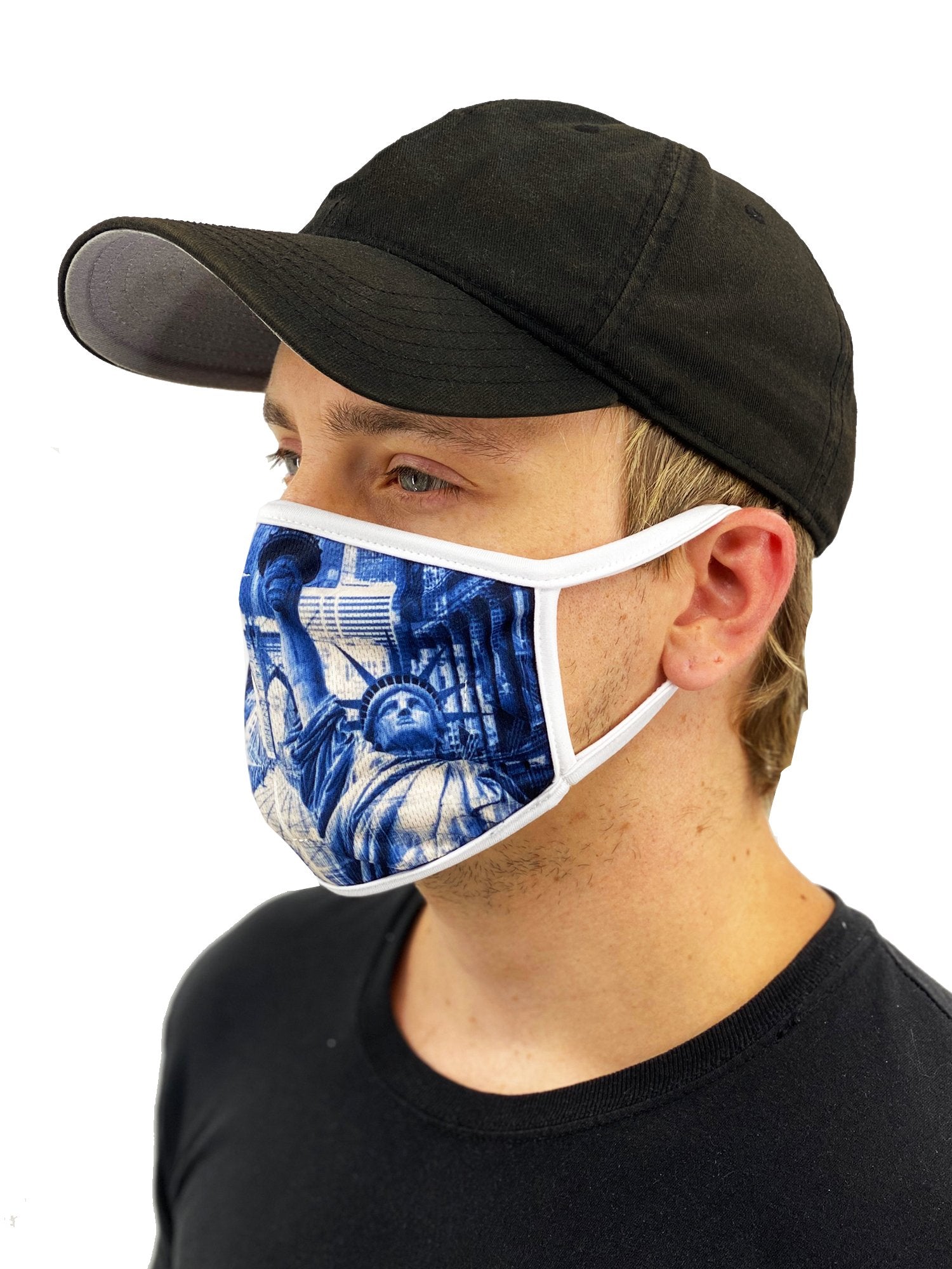 NYC Face Mask With Filter Pocket