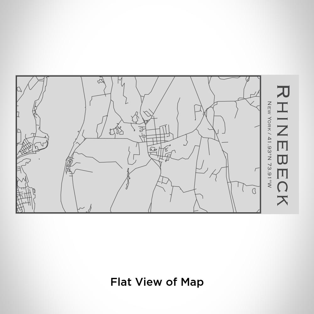 Rhinebeck - New York Map Insulated Bottle