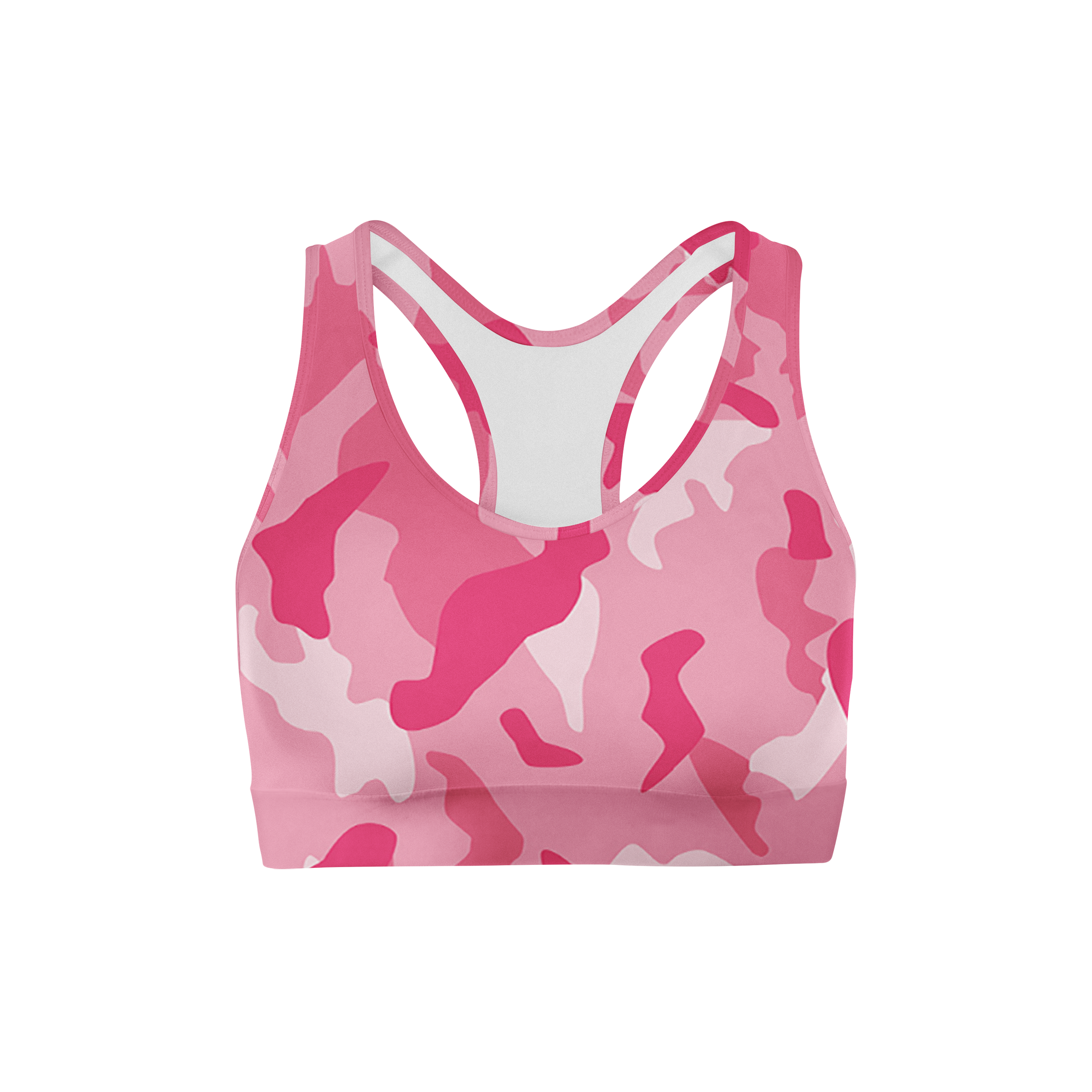 Pink Camo Sports Bra – Happy Being Well